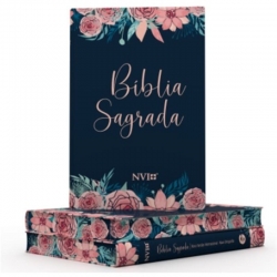 BIBLIA NVI ROSAS CAPA DURA