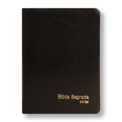 Bíblia NVI Slim Compacta Luxo - Preta