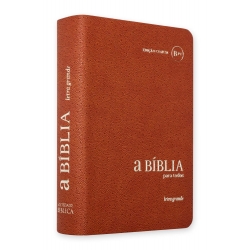 Bíblia Para Todos Letra Grande - Creme