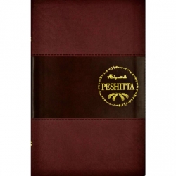 Bíblia Peshitta - Luxo Vinho