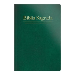 Bíblia Semi Luxo Letra Grande ARC - Verde