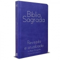 Bíblia Revisada E Atualizada - Semi Luxo - Azul