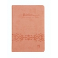 BÍBLIA DN 64C LG | Rosa | Concordância | Letra Grande