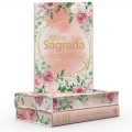 BÍBLIA – RC – GIGANTE – COM DICIONÁRIO E CONCORDÂNCIA – ROSAS BLUSH