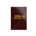 Bíblia Nvi Letra Grande - Luxo Vinho