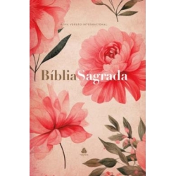 Biblia Sagrada Nvi - Compacta - Rosa Flor
