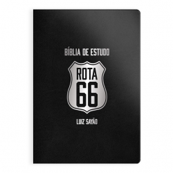 Bíblia de Estudo Rota 66 - Preta