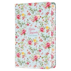 Biblia Sagrada NVI Leitura Perfeita Capa Couro Soft Flores Maximalista Biblia Sagrada NVI Leitura Perfeita Capa Couro Soft Flores Maximalista