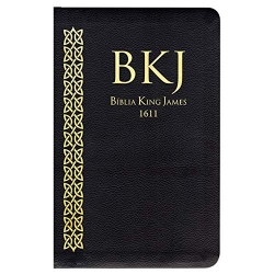 Bíblia King James Fiel 1611 - Ultra Fina Preta Bíblia King James Fiel 1611 - Ultra Fina Preta