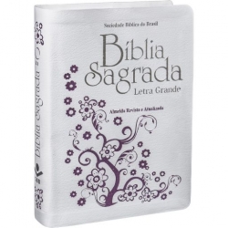 Bíblia | Letra Grande | Branco (RA047LGW)