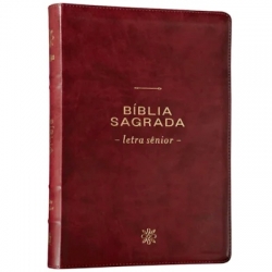 Bíblia Sagrada | NVI | Letra Sênior | Capa Vinho Bíblia Sagrada | NVI | Letra Sênior | Capa Vinho