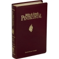 Bíblia de Estudo Pentecostal - Média - Luxo - Vinho