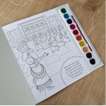 Aquarela - Daniel e os Leões