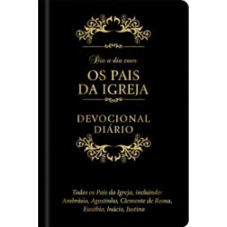 Dia a dia com os pais da igreja - Capa couro