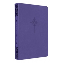 Bíblia Slim Filament | NVT | Letra Grande | Capa Couro Sintético Roxa