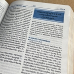 Bíblia da família Capa flexível PU bicolor