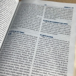 Bíblia da família Capa flexível PU bicolor