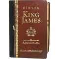 Bíblia King James Atualizada - ultragigante - capa luxo - preta