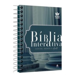 Bíblia Interativa Estude, Medite e Anote - Capa Amparo - King James