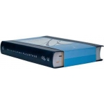 Bíblia de estudo MacArthur Capa flexível em couro soft azul e beiras prateadas