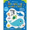Livro Adesivos Maravilhas marinhas de deus
