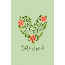 Biblia Sagrada Nvi - Coração Flores
