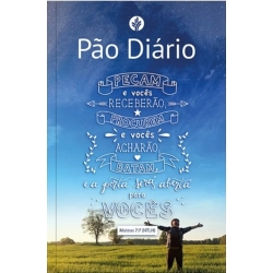 Pão Diário 2025 Vol. 28 | Capa Mateus 7:7