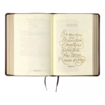 Bíblia The Purpose Book | A21 | Espaço Para Anotações | Capa Couro Soft Janela