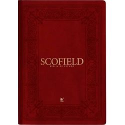 Bíblia de Estudo Scofield - Capa Vinho