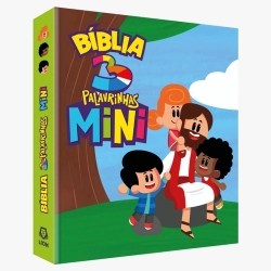 Bíblia 3 Palavrinhas mini Ilustrada Capa Dura