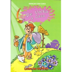 Livro de Colorir | Brincar com Cores | De Volta a Casa